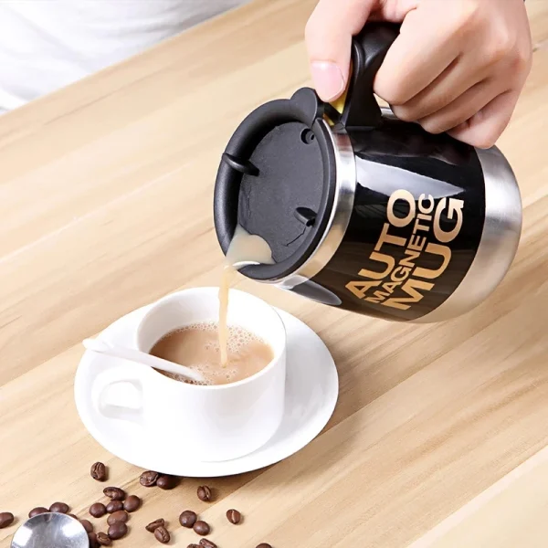 auto-magnetic-mug-400ml-coffee-milk-mix-cups-304-stainless-steel-battery-operated-random